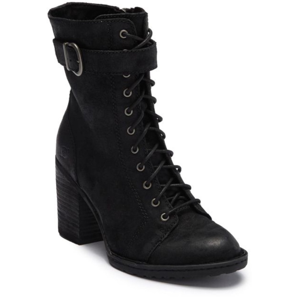BORN | Case Suede Lace-Up Bootie
